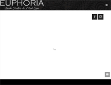 Tablet Screenshot of euphoriaabq.com